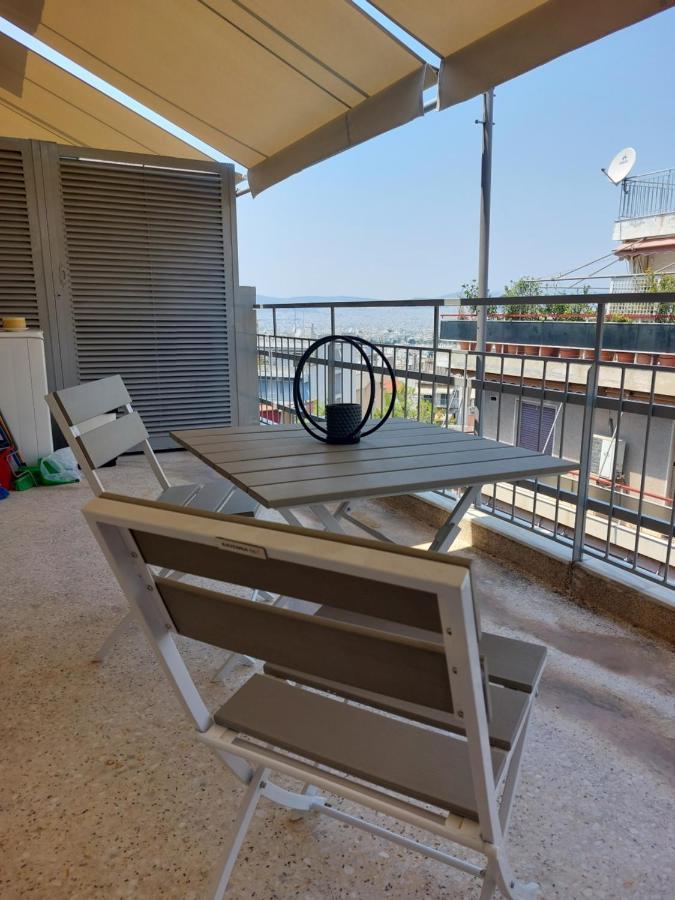 Όμορφο Ρετιρέ Στον Λυκαβηττό Με Θέα Την Αθήνα. 아파트 외부 사진